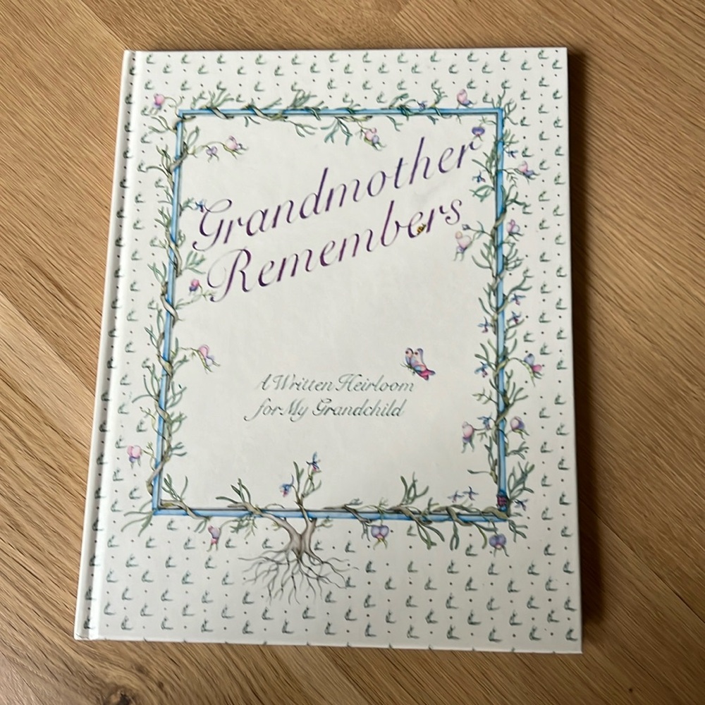 NEW Journal for Grandmother
Heirloom Hardcover bound book